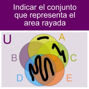 conjuntos: conjunto diagrama union de diferencia de uniones con conjunto