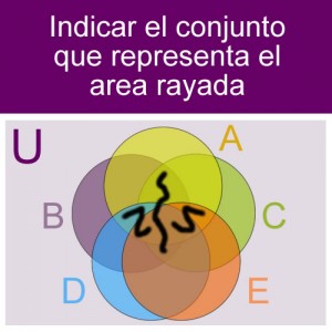 conjuntos: conjunto diagrama union de intersecciones