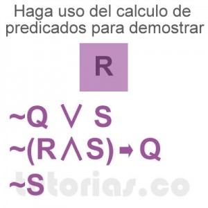 matematicas discretas: calculo de predicados demostrar R