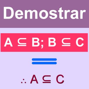 matematicas discretas: demostrar A ⊆ C