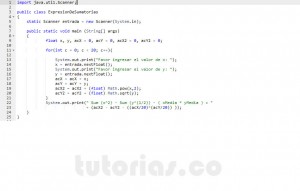 programacion en java: expresion de sumatorias