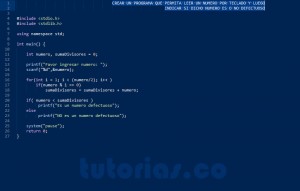 programacion en turbo C: numero defectuoso