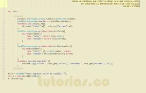 programacion en javascript: clase casilla