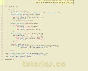 programacion en javascript: clase lienzo