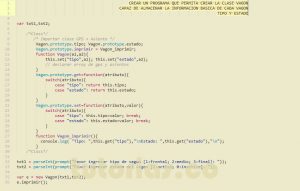 programacion en javascript: clase vagon