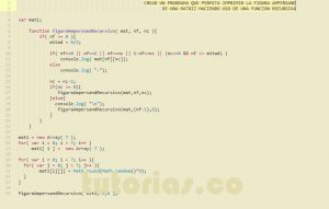 programacion en javascript: figura ampersand recursivo