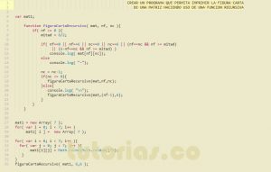 programacion en javascript: figura carta recursivo