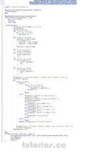 programacion en objective c: matriz dispersa figura cuadrado