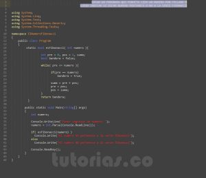 programacion en c#: el numero fibonacci