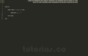 programacion en pseudocodigo: reales entre 0 y 1