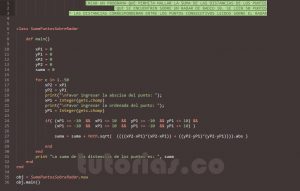 programacion en ruby: suma de puntos sobre el radar