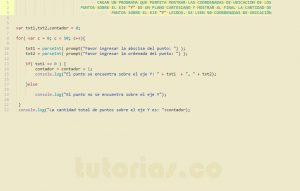 programacion en javascript: cantidad de puntos sobre el eje Y