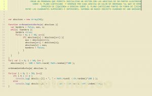 programacion en javascript: puntos en zig zag