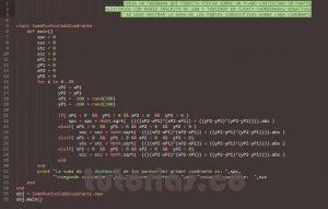 programacion en ruby: suma de puntos sobre cada cuadrante