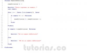 programacion en pseint: numero defectuoso