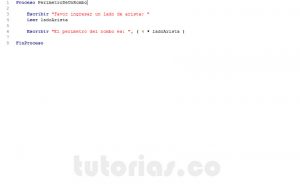 programacion en pseint: perimetro de un rombo