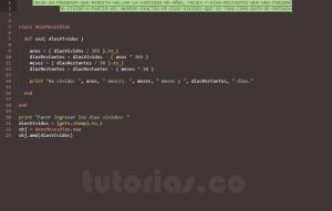 programacion en ruby: cantidad de años meses y días vividos