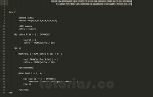 programacion en pseudocodigo: numeros arabigos faltantes