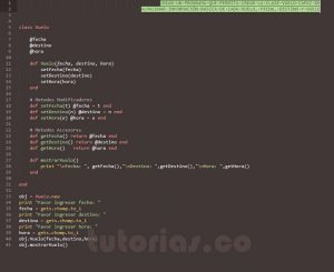 programacion en ruby: clase Vuelo