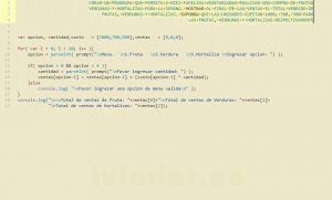 programacion en javascript: venta de frutas, verduras y hortalizas