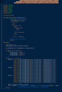 programacion en C++: mapeo de concatenacion de binarios