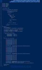 programacion en turbo C: mapeo de concatenacion de binarios