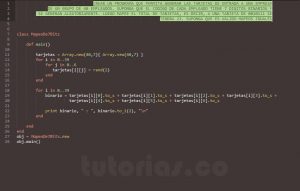 programacion en ruby: mapeo de 7 bits