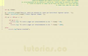 programacion en javascript: cobro por estacionamiento