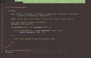 programacion en ruby: traduccion de apartamento