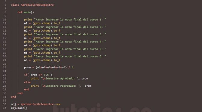 programacion en ruby: aprobación de semestre