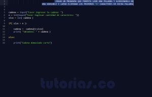 programacion en python: eliminar primeros caracteres