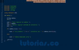 programacion en C++: extraer n caracteres