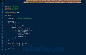 programacion en c++: ordenar char