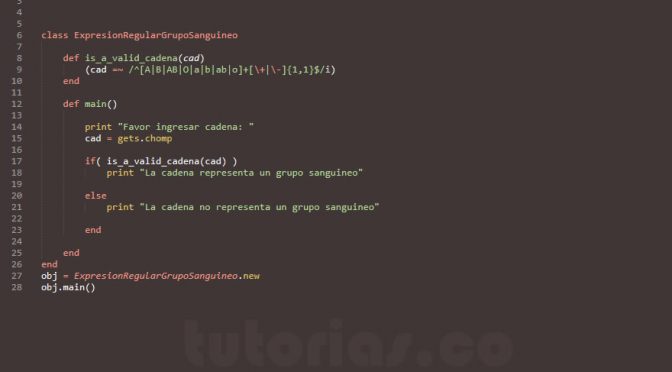 programacion en ruby: expresion regular grupo sanguineo