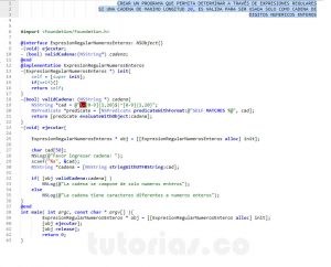 programacion en objective c: expresion regular numeros enteros