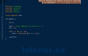 programacion en C++: expresion euler