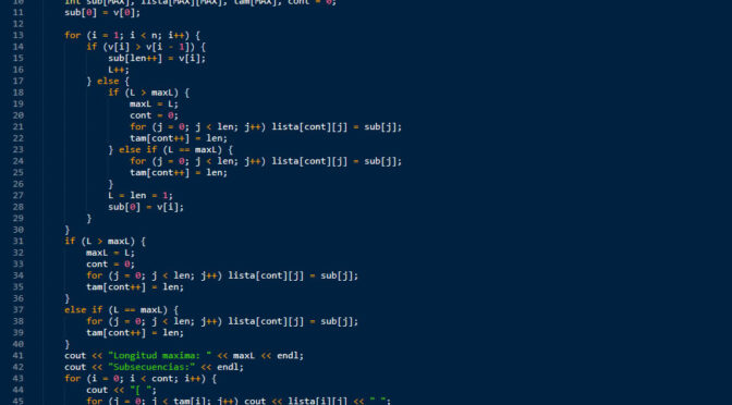 funciones + visual C++ (secuencia creciente)